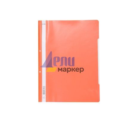 Папка PVC с перфорация, А4 Оранжева 5 бр.