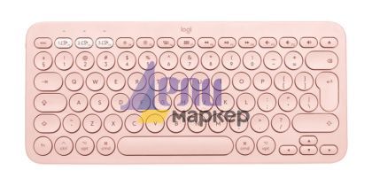 Клавиатура Logitech K380 for Mac Multi-Device Bluetooth Keyboard - US Intl - Rose