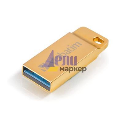 Памет Verbatim Metal Executive 64GB USB 3.0 Gold
