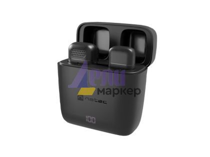 Микрофон Natec Microphone Hopper Lavalier Wireless USB C