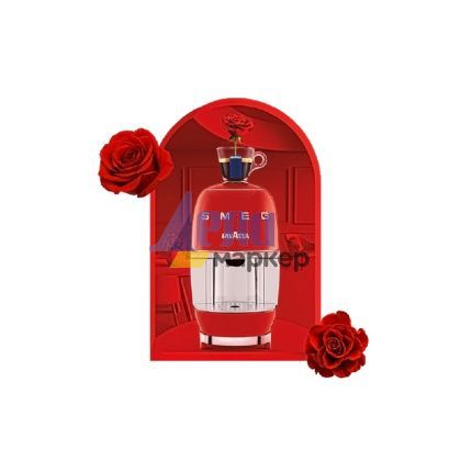 Кафемашина LAVAZZA A MODO MIO My Way SMEG Червен