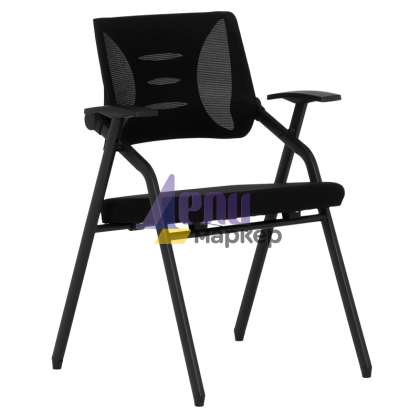 Посетителски стол Carmen 1709 - черен