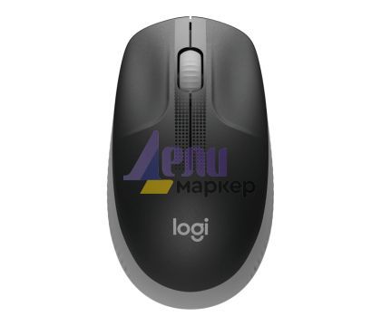 Мишка Logitech M190 Full-size wireless mouse - MID GREY - 2.4GHZ - N/A - EMEA - M190