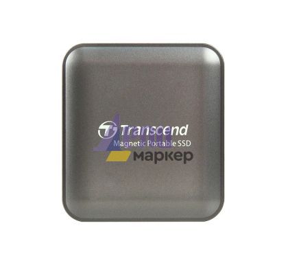 Твърд диск Transcend 2TB, External SSD, ESD420C, USB 20Gbps, Type C, Magsafe, Iron Gray
