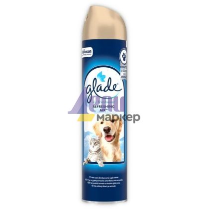 Ароматизиращ спрей Glade 300 ml Pets Refreshing Air