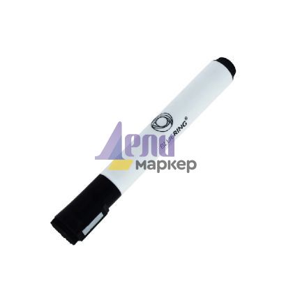 Маркер за бяла дъска Bluering Объл връх 1-3 mm, Черен