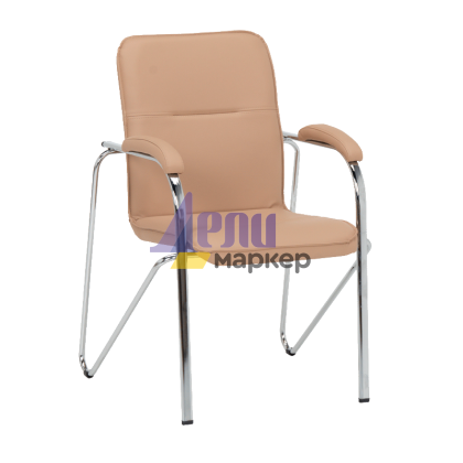 Посетителски стол Samba - бежов N