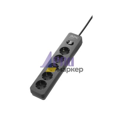 Филтър APC Essential SurgeArrest 5 Outlet Black 230V Germany