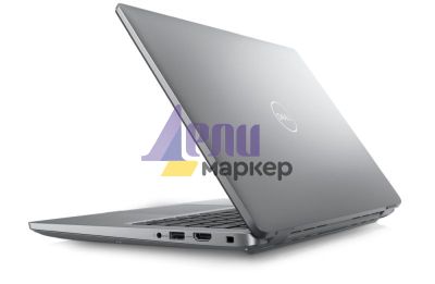 Лаптоп Dell Latitude 5440, Intel Core i5-1335U (12 MB cache, 10 cores, up to 4.6 GHz), 14.0" FHD (1920x1080) AG IPS 250 nits, 16 GB, 2x8 GB, DDR4, 3200 MT/s, 512 GB SSD PCIe M.2, Intel Integrated Graphics, FHD Cam and Mic, WiFi 6E, Backlit Kb, Win 11 Pro,