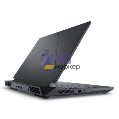 Лаптоп Dell G15 5530, Intel Core i7-13650HX (24 MB cache, 14 core, up to 4.90 GHz), 15.6" FHD (1920x1080) 165Hz, 3ms, sRGB-100%, 16GB, 2x8GB, DDR5, 4800MHz, 512GB SSD PCIe M.2, GeForce RTX 4050 6GB GDDR6, Wi-Fi 6, BT, Cam & Mic, Backlit Kbd, Win 11 Home,