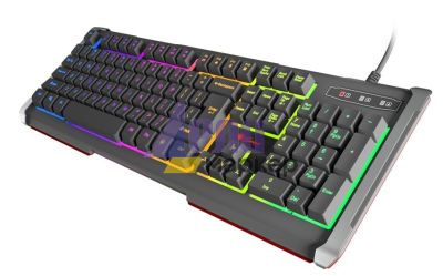 Клавиатура Genesis Gaming Keyboard Rhod 400 Rgb Backlight Us Layout
