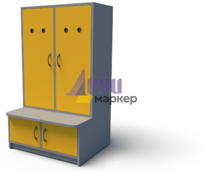 ДВУКРИЛЕН ГАРДЕРОБ МОНТЕСИТО