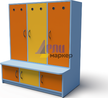 Трикрилен гардероб ТЕДИ