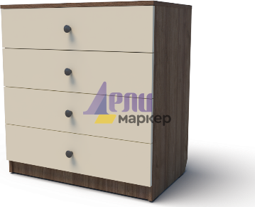 Скрин с четири чекмеджета Макси