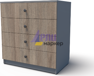 Скрин с четири чекмеджета Макси