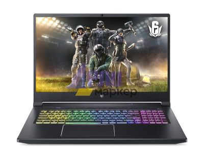 Лаптоп Acer Predator Helios 300, PH317-55-957M, Core i9-11900H(2.50GHz up to 4.90GHz, 24MB), 17.3“ FHD IPS 144Hz, 16 GB DDR4 3200MHz (1 slot free), 1024GB PCIe SSD, HDD Kit, RTX 3070 8GB GDDR6, Wi-Fi 6AX, BT 5.1, RGB-backlit Kb, Windows11 Home, Black