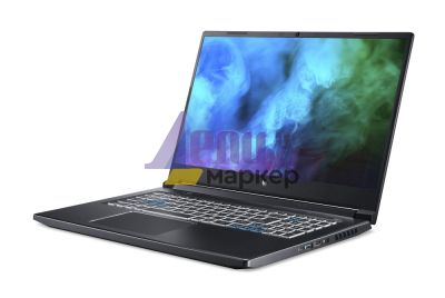 Лаптоп Acer Predator Helios 300, PH317-55-957M, Core i9-11900H(2.50GHz up to 4.90GHz, 24MB), 17.3“ FHD IPS 144Hz, 16 GB DDR4 3200MHz (1 slot free), 1024GB PCIe SSD, HDD Kit, RTX 3070 8GB GDDR6, Wi-Fi 6AX, BT 5.1, RGB-backlit Kb, Windows11 Home, Black