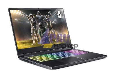 Лаптоп Acer Predator Helios 300, PH317-55-957M, Core i9-11900H(2.50GHz up to 4.90GHz, 24MB), 17.3“ FHD IPS 144Hz, 16 GB DDR4 3200MHz (1 slot free), 1024GB PCIe SSD, HDD Kit, RTX 3070 8GB GDDR6, Wi-Fi 6AX, BT 5.1, RGB-backlit Kb, Windows11 Home, Black