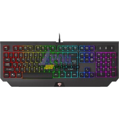 Комплект Genesis Gaming Combo Set 4In1 Cobalt 330 RGB Keyboard + Mouse + Headphones + Mousepad, US Layout
