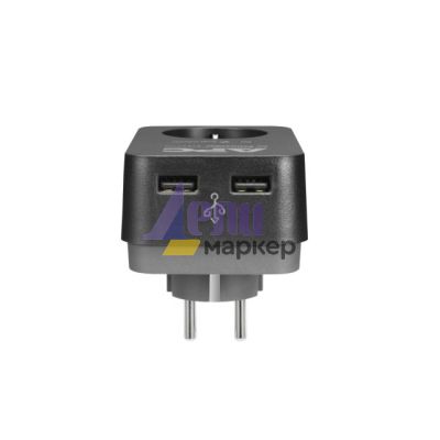 Филтър APC Essential SurgeArrest 1 Outlet 2 USB Ports Black 230V Germany