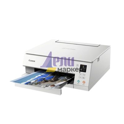 Мастилоструйно многофункционално устройство Canon PIXMA TS6351a All-In-One, White