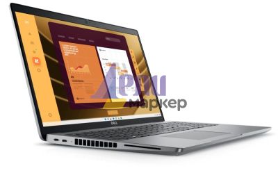 Лаптоп Dell Latitude 5550, Intel Core Ultra 7 155U (12M Cache, up to 4.8 GHz), 15.6" FHD (1920x1080) AG IPS 250nits, 16GB (2x8GB) 5600MT/s DDR5, 512 GB  SSD PCIe M.2, Intel Integrated Graphics, FHD IR Cam and Mic, WiFi 6E, FPR, Backlit Kb, Win 11 Pro, 3Y