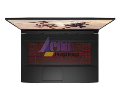 Лаптоп MSI Katana GF76 11UD, RTX3050 Ti GDDR6 4GB, 17.3" FHD (1920x1080), 144Hz, IPS-Level, i7-11800H, DDR4 16GB 3200MHz (8GBx2), 512GB NVMe PCIe SSD Gen4x4, NO M.2 slot free, Intel Wi-Fi 6, BT5.1, backlight KB(Red), 3-Cell 53.5Whr, 2.6 kg, 2Y