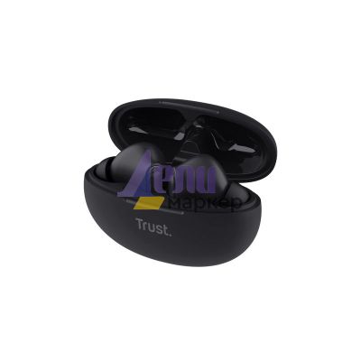 Слушалки TRUST Yavi Bluetooth ENC Earbuds Black