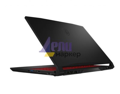 Лаптоп MSI Katana GF66 12UEOK, RTX3060 GDDR6 6GB, 15.6" FHD (1920x1080), 144Hz, i7-12700H, DDR5 16GB 4800MHz (8GBx2), 1TB NVMe PCIe SSD Gen4x4, 2x M.2 (1 slot free), Intel Wi-Fi 6, BT5.2, RGB Keyboard, 3-Cell 53.5Whr, No OS, 2.25 kg, 2Y