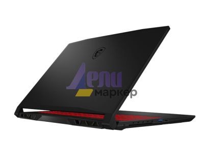 Лаптоп MSI Katana GF66 12UEOK, RTX3060 GDDR6 6GB, 15.6" FHD (1920x1080), 144Hz, i7-12700H, DDR5 16GB 4800MHz (8GBx2), 1TB NVMe PCIe SSD Gen4x4, 2x M.2 (1 slot free), Intel Wi-Fi 6, BT5.2, RGB Keyboard, 3-Cell 53.5Whr, No OS, 2.25 kg, 2Y