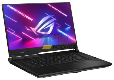 Лаптоп Asus ROG Strix SCAR 15 G533ZM-HF144 , Intel i9-12900H 2.5GHz (24M Cache, up to 5GHz 6 cores), 15.6" FHD  (1920 x 1080) 16:9,300Hz,32GB DDR5 4800MHz (2x16GB), PCIE 4.0 NVME 1TB M.2 SSD,RTX 3060 6GB DDR6, WiFi 6, RGB Per-Key Kbd, No OS, Off Black