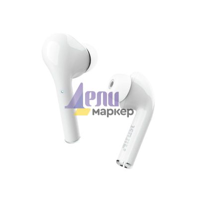 Слушалки TRUST Nika Touch Bluetooth Earphones White