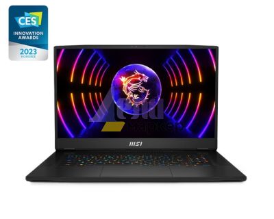 Лаптоп MSI Titan GT77 HX 13VI, RTX 4090 GDDR6 16GB, 17.3" UHD(3840x2160), 144Hz Mini LED, HDR1000, 100% DCI-P3, i9-13980HX (24C/32T, 36 MB), DDR5 64GB (32GBx2) 4 slots up to 128GB, SSD 2TB NVMe PCIe Gen4x4, 3x M.2 slots, 99 key Cherry MX KBD, 2Y