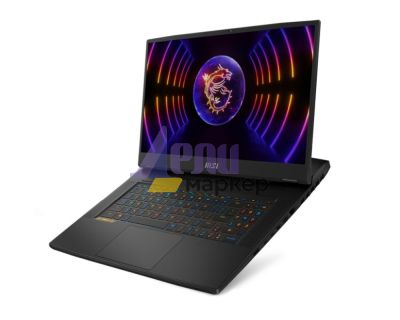 Лаптоп MSI Titan GT77 HX 13VI, RTX 4090 GDDR6 16GB, 17.3" UHD(3840x2160), 144Hz Mini LED, HDR1000, 100% DCI-P3, i9-13980HX (24C/32T, 36 MB), DDR5 64GB (32GBx2) 4 slots up to 128GB, SSD 2TB NVMe PCIe Gen4x4, 3x M.2 slots, 99 key Cherry MX KBD, 2Y