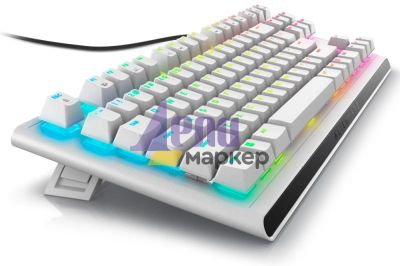 Клавиатура Dell Alienware Tenkeyless Gaming Keyboard - AW420K - US (QWERTY) - Lunar Light