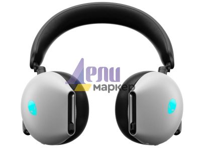 Слушалки Dell Alienware Tri-Mode Wireless Gaming Headset | AW920H (Lunar Light)