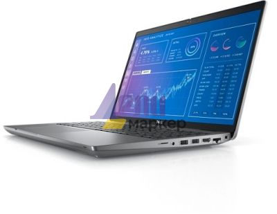 Лаптоп Dell Precision 3571, Intel Core i9-12900H vPro (14 cores, 24 MB cache, up to 5.0 GHz), 16" FHD (1920x1080) 400 nit, 32 GB, 2x16 GB, DDR5, 4800Mhz, 1 TB SSD PCIe M.2, NVIDIA RTX A2000 8GB, GDDR6, Wi-Fi 6E, BT, Backlit Kbd, Windows 11 Pro, 3Yr PS