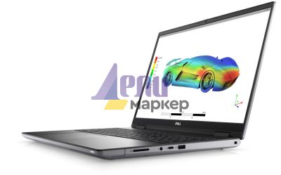 Лаптоп Dell Precision 7670, Intel Core i9-12950HX (16 cores, 30 MB cache, up to 5.00 GHz), 16" FHD+ (1920x1200) AG 500 nits, 32GB, 1x32GB NECC 4800MHz DDR5, 1 TB SSD PCIe M.2, NVIDIA RTX A3000 12GB GDDR6, Wi-Fi 6E, BT 5.2, Backlit Kbd, Windows 11 Pro, 3Yr