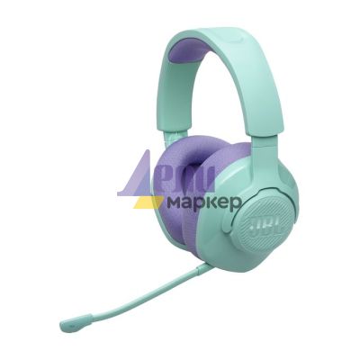 Слушалки JBL QUANTUM 360 CYN Wireless over-ear gaming headset with surround sound and detachable mic