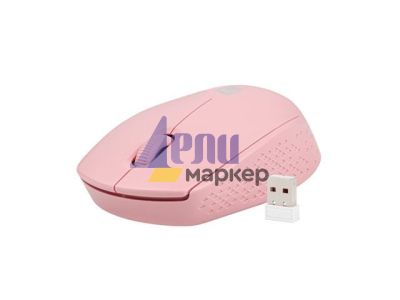 Мишка Natec Mouse Stork Wireless 1600DPI Optical, Pink+Natec Mouse Pad Photo Italy 220 x 180 mm