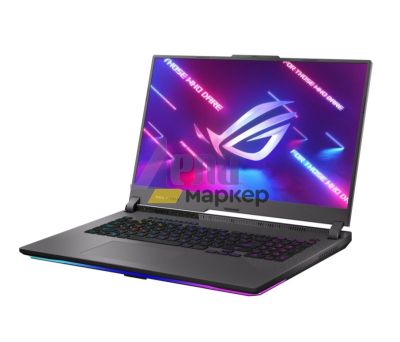 Лаптоп Asus ROG Strix G17 G713PU-LL052W,AMD Ryzen 9 7845HX (12-core/24-thread, 64MB L3 cache, up to 5.2 GHz max boost), 17.3" WQHD (2560 x 1440) 16:9 240Hz,16GB DDR5 , 1TB SSD,  RTX 4050 ,6GB GDDR6, WiFi 6,RGB, Windows 11,Eclipse Gray