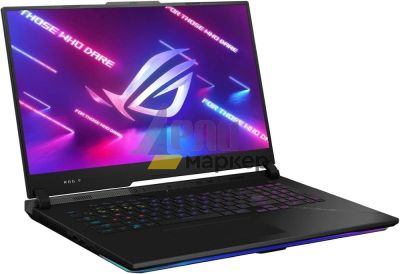 Лаптоп Asus ROG Strix SCAR 17 G733PYV-LL046W,AMD Ryzen 9 7945HX3D ,17.3" WQHD (2560 x 1440) 16:9, 240Hz,32GB DDR5 4800MHz (2x16GB), 1TB + 1TB PCIe 4.0 (RAID 0), RTX 4090,16GB DDR6, WiFi 6, RGB Per-Key Kbd, Win 11 ,Off Black