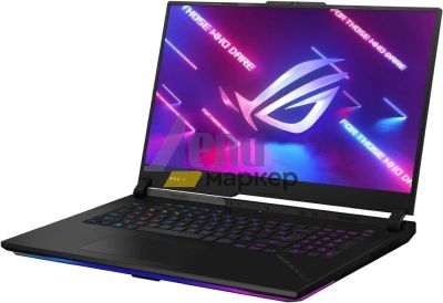 Лаптоп Asus ROG Strix SCAR 17 G733PYV-LL046W,AMD Ryzen 9 7945HX3D ,17.3" WQHD (2560 x 1440) 16:9, 240Hz,32GB DDR5 4800MHz (2x16GB), 1TB + 1TB PCIe 4.0 (RAID 0), RTX 4090,16GB DDR6, WiFi 6, RGB Per-Key Kbd, Win 11 ,Off Black