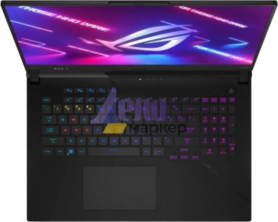 Лаптоп Asus ROG Strix SCAR 17 G733PYV-LL046W,AMD Ryzen 9 7945HX3D ,17.3" WQHD (2560 x 1440) 16:9, 240Hz,32GB DDR5 4800MHz (2x16GB), 1TB + 1TB PCIe 4.0 (RAID 0), RTX 4090,16GB DDR6, WiFi 6, RGB Per-Key Kbd, Win 11 ,Off Black