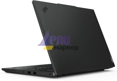 Лаптоп Lenovo ThinkPad L14 G5 Intel Core Ultra 7 155U (up to 4.8GHz, 12MB), 16GB DDR5-5600, 512GB SSD, 14" WUXGA (1920x1200) IPS AG, Intel Graphics, 5MP&IR Cam, Backlit KB, Black, WLAN, BT, 3cell, SCR, FPR, DOS, 3Y Onsite