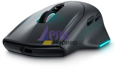 Мишка Dell Alienware Wireless Gaming Mouse - AW620M (Dark Side of the Moon)