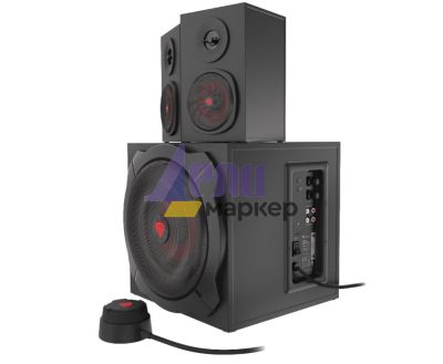 Аудио система Genesis Speakers Helium 610BT 60W Rms 2.1 Black Wired Remote Control
