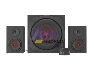 Аудио система Genesis Speakers Helium 610BT 60W Rms 2.1 Black Wired Remote Control