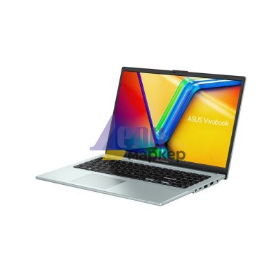 Лаптоп Asus Vivobook Go E1504FA-NJ319, AMD, Ryzen R5-7520U,,15.6" FHD (1920x1080),16GB (on bd) DDR5 , 512GB SSD,  AMD Radeon Graphics,Backlit ,Chiclet Keyboard Without OS, Green