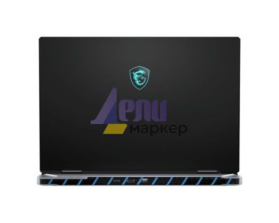 Лаптоп MSI Titan 18HX A14VH, i9-14900HX, 18" 16:10 UHD+ (3840x2400), MiniLED, 120Hz, 100% DCI-P3, IPS-Level, RTX 4080 GDDR6 12GB, HM770, 64GB DDR5 (32GBx2), 2TB PCIe Gen4x4 SSD, Wi-Fi 7, Win 11 Pro, 4 cell, 99.99Whr, 2 Year, Cherry Mechanical Per-Key RGB